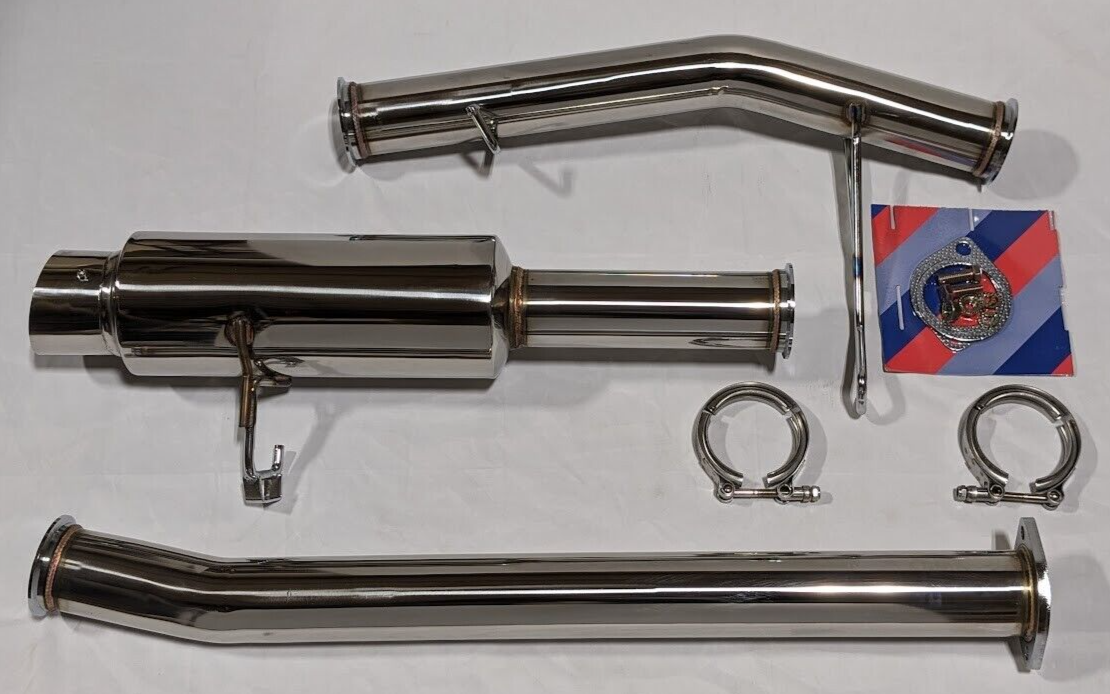 Toyota Supra MK3 MKIII 7MGE TE JDM 3" Catback Performance Exhaust Pipe System