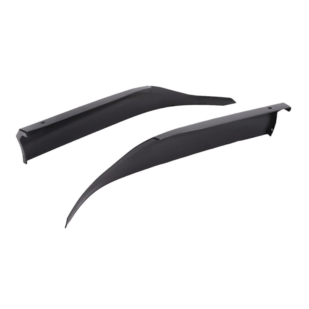 For Honda Accord Yofer 2018-22 Rear Black Bumper Diffuser Lip Spoiler+Light US N