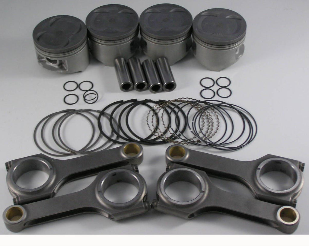 NIPPON RACING JDM TURBO HONDA B-SERIES PISTONS SCAT RODS B20Z CRV B20B  84.5mm