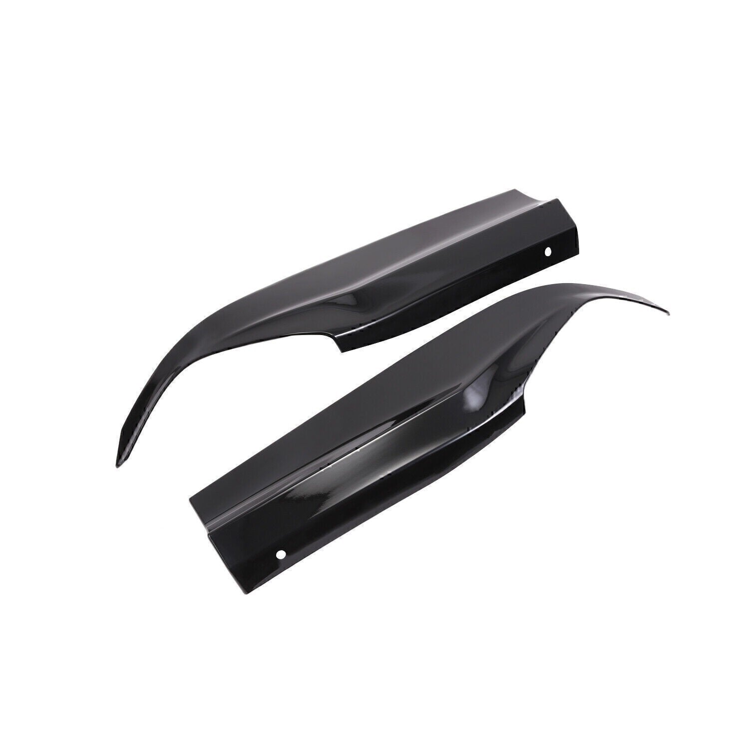 For Honda Accord Yofer 2018-22 Rear Black Bumper Diffuser Lip Spoiler+Light US N