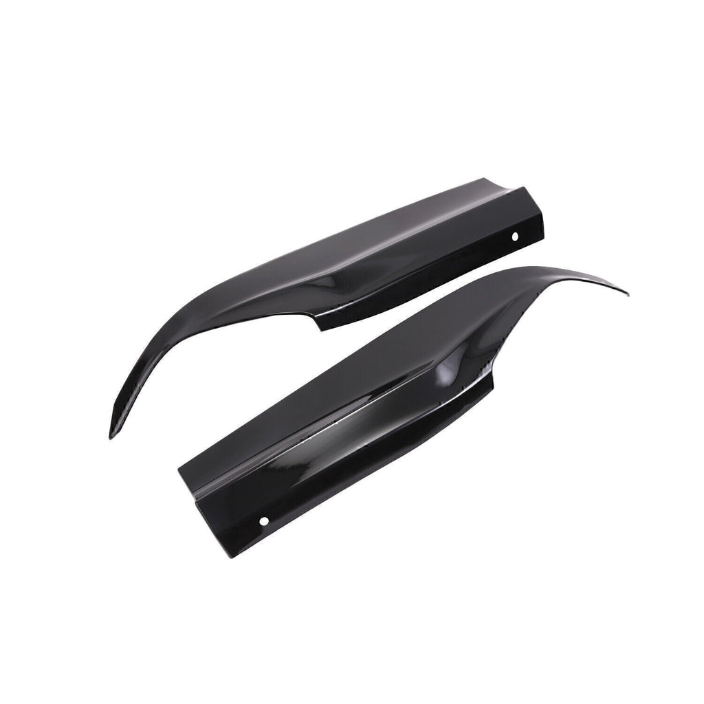 For Honda Accord Yofer 2018-22 Rear Black Bumper Diffuser Lip Spoiler+Light US N