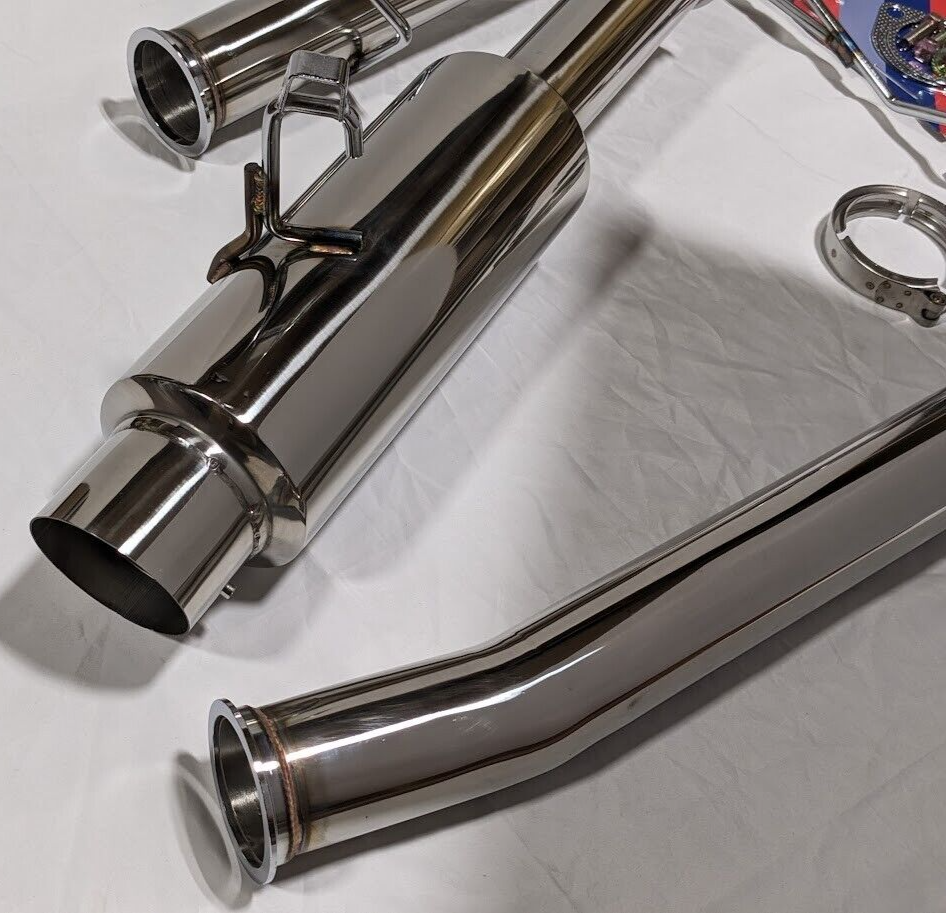Toyota Supra MK3 MKIII 7MGE TE JDM 3" Catback Performance Exhaust Pipe System