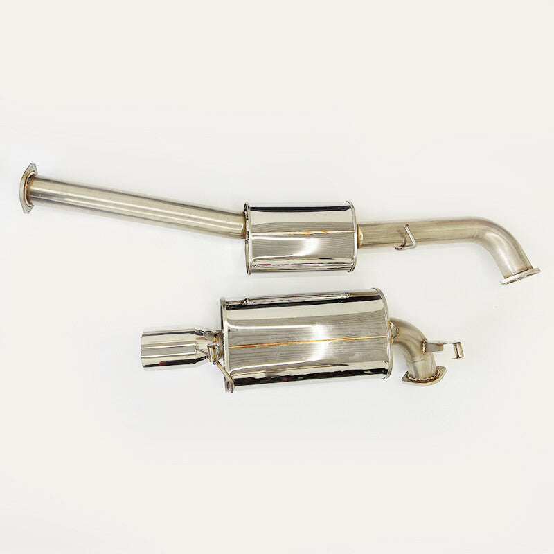 Catback Exhaust Kit for 87-92 Toyota Supra with Dual-Wall Angle Cut Tips