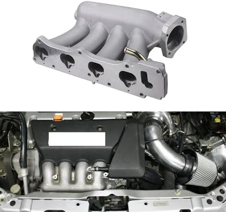 Car intake manifold and performance engine with air intake system, automotive parts